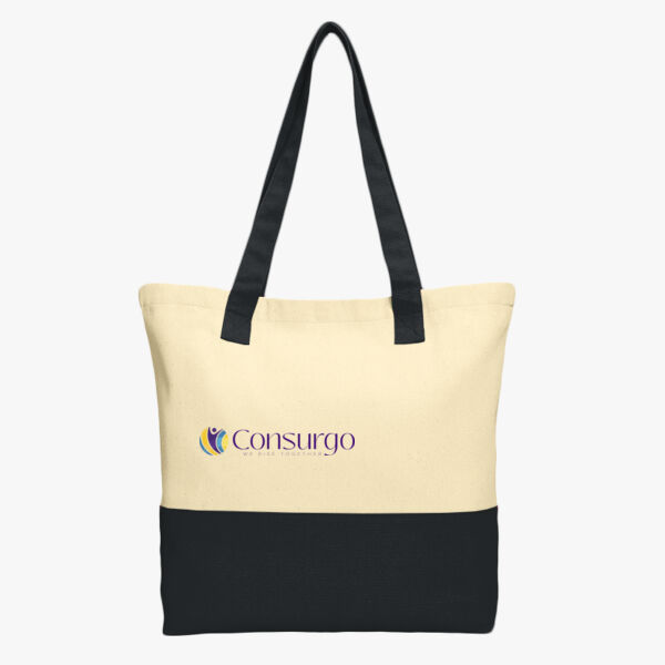 Consurgo - Colorblock Cotton Tote Thumbnail